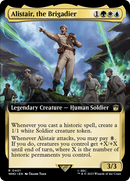 Alistair, the Brigadier (Extended Art) (WHO-401)  Foil - Doctor Who: (Extended Art)