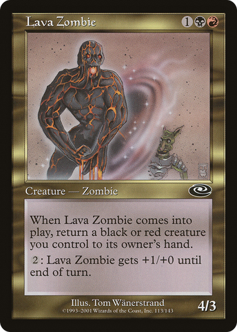 Lava Zombie (PLS-113)  - Planeshift