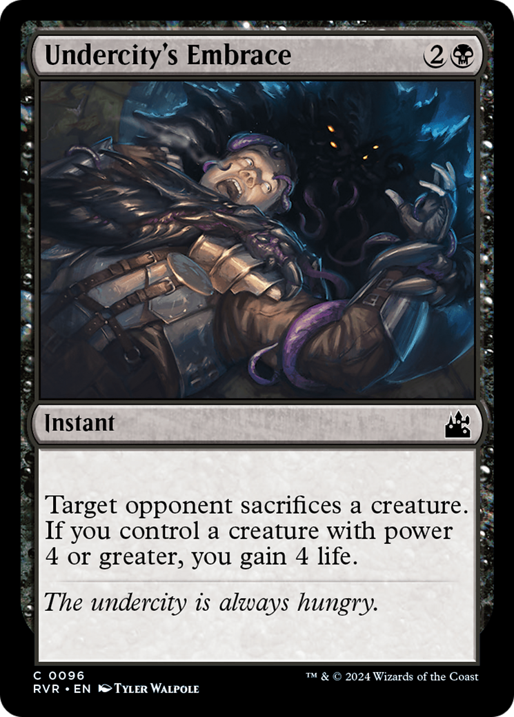 Undercity's Embrace (RVR-096)  - Ravnica Remastered