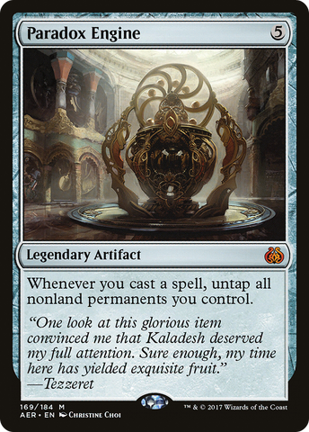 Paradox Engine (AER-169)  Foil - Aether Revolt