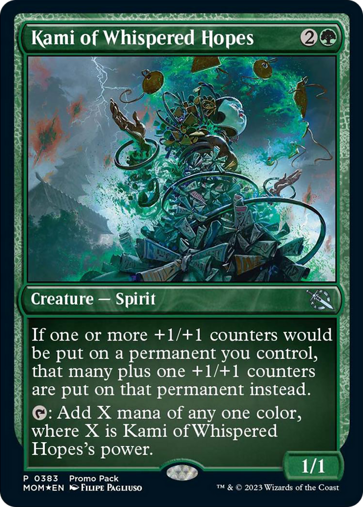 Kami of Whispered Hopes (PPMOM-383)  Foil - March of the Machine
