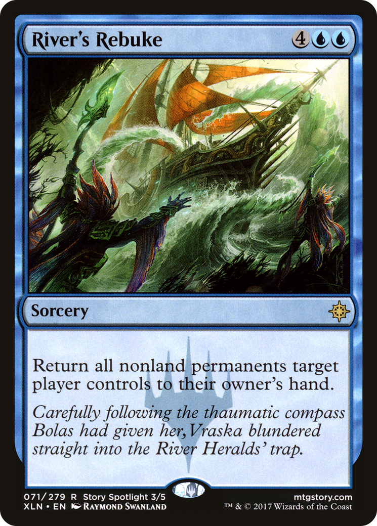 River's Rebuke (XLN-071)  Foil - Ixalan
