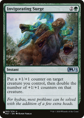 Invigorating Surge (LIST-M21-190)  - The List