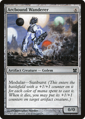 Arcbound Wanderer (MMA-200)  Foil - Modern Masters