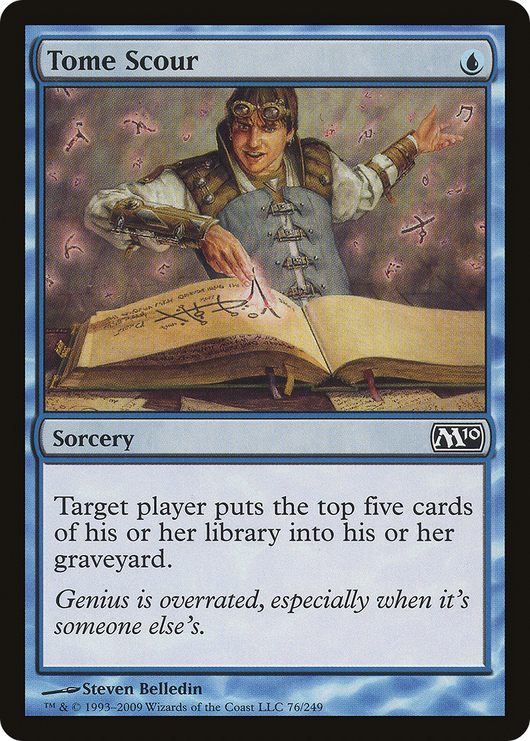 Tome Scour (M10-076)  Foil - Magic 2010
