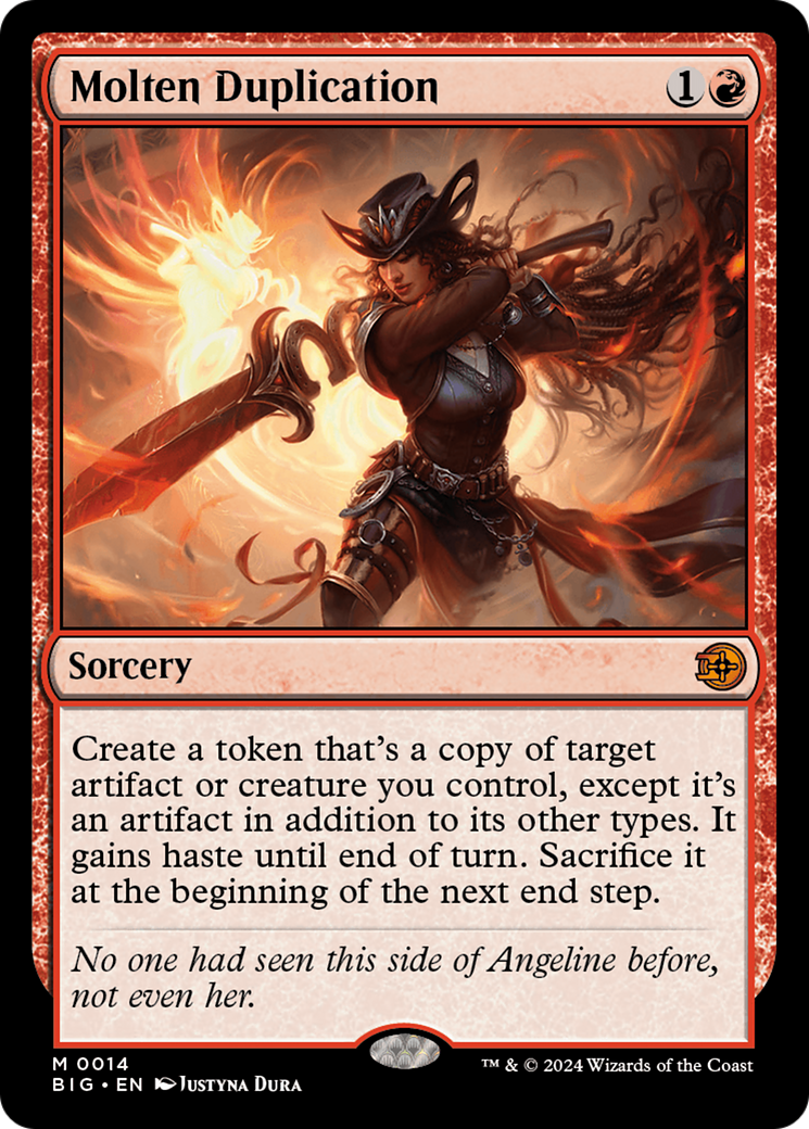 Molten Duplication (BIG-014)  Foil - The Big Score