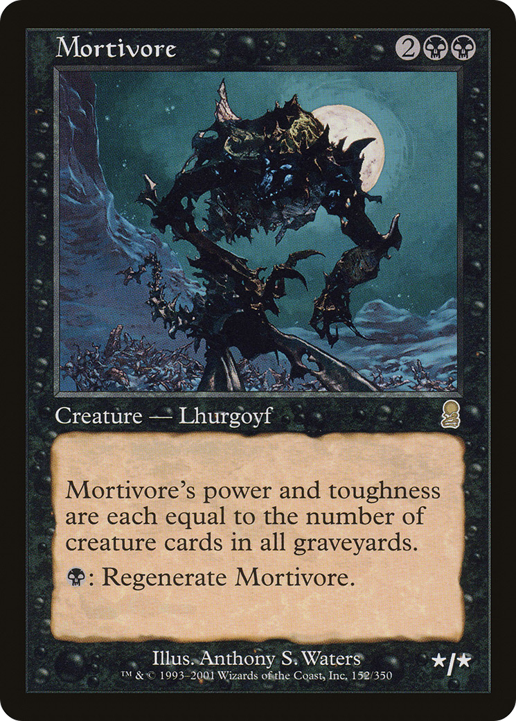 Mortivore (ODY-152)  Foil - Odyssey