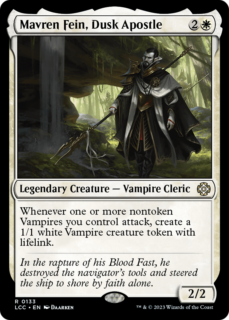 Mavren Fein, Dusk Apostle (LCC-133)  - The Lost Caverns of Ixalan Commander