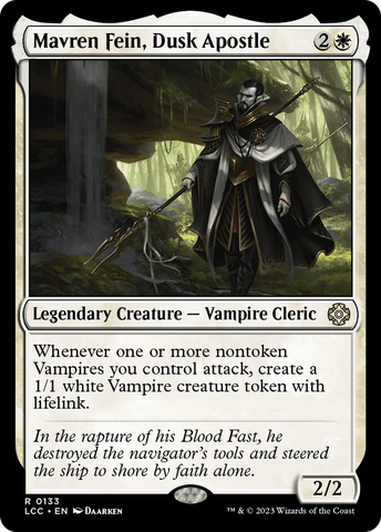 Mavren Fein, Dusk Apostle (LCC-133)  - The Lost Caverns of Ixalan Commander
