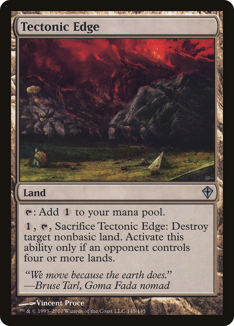 Tectonic Edge (WWK-145)  Foil - Worldwake