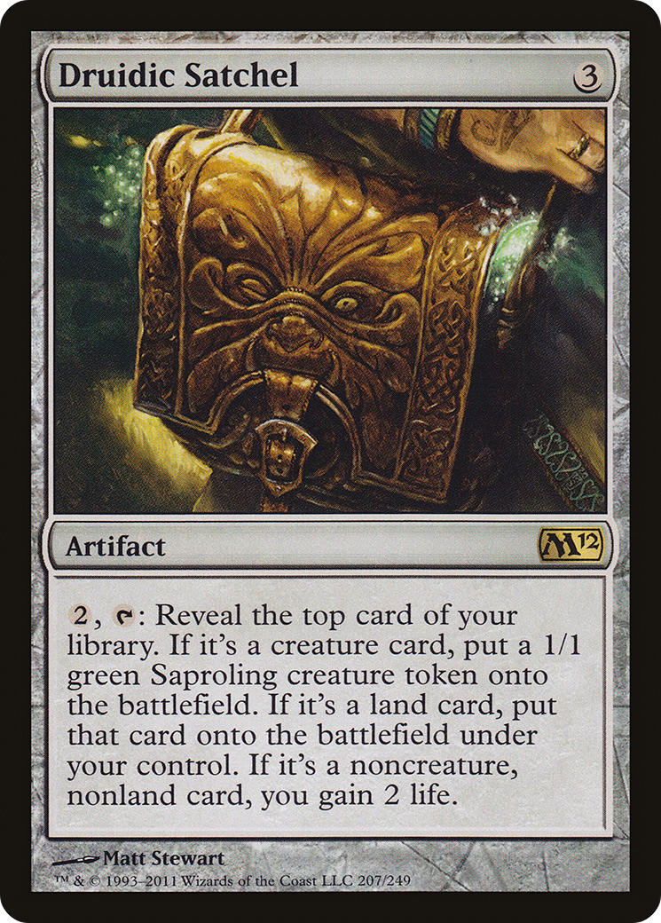 Druidic Satchel (M12-207)  - Magic 2012