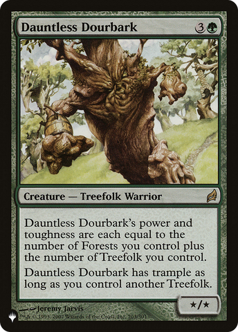 Dauntless Dourbark (LIST-203/301)  - The List