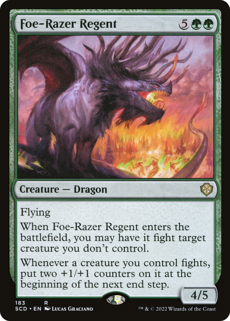 Foe-Razer Regent (SCD-183)  - Starter Commander Decks