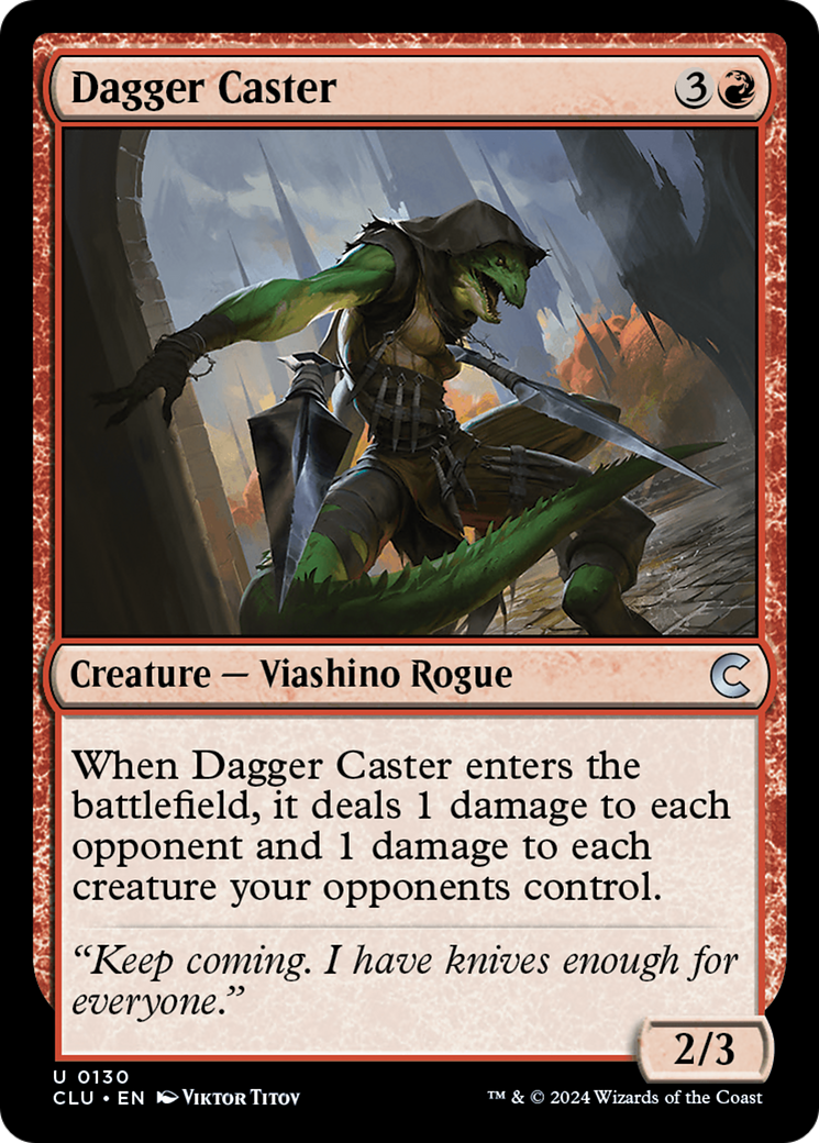 Dagger Caster (CLU-130)  - Ravnica: Clue Edition