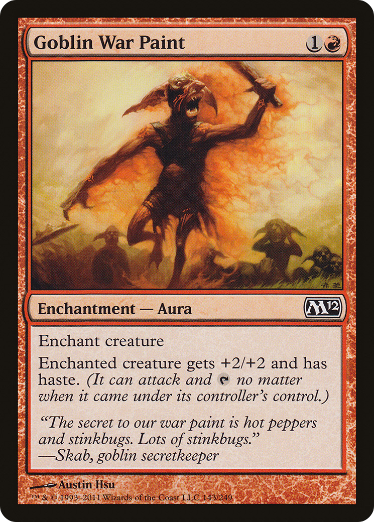 Goblin War Paint (M12-143)  - Magic 2012