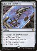 Staff of Domination (CMR-343)  - Commander Legends