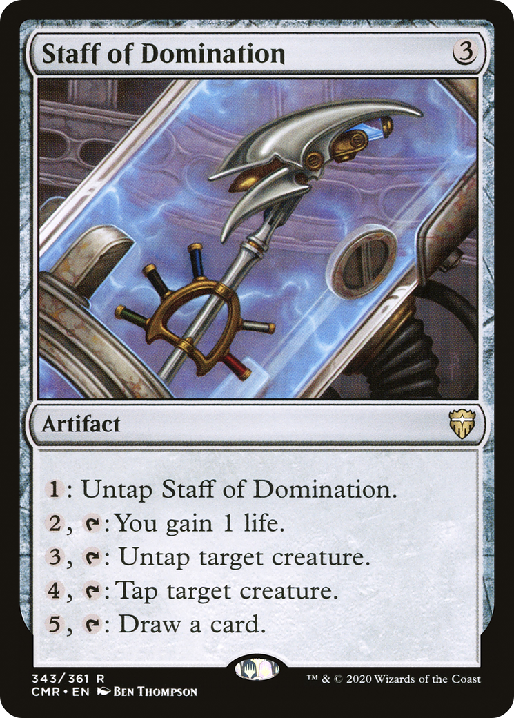 Staff of Domination (CMR-343)  - Commander Legends