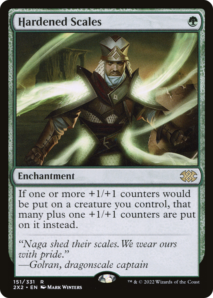 Hardened Scales (2X2-151)  - Double Masters 2022