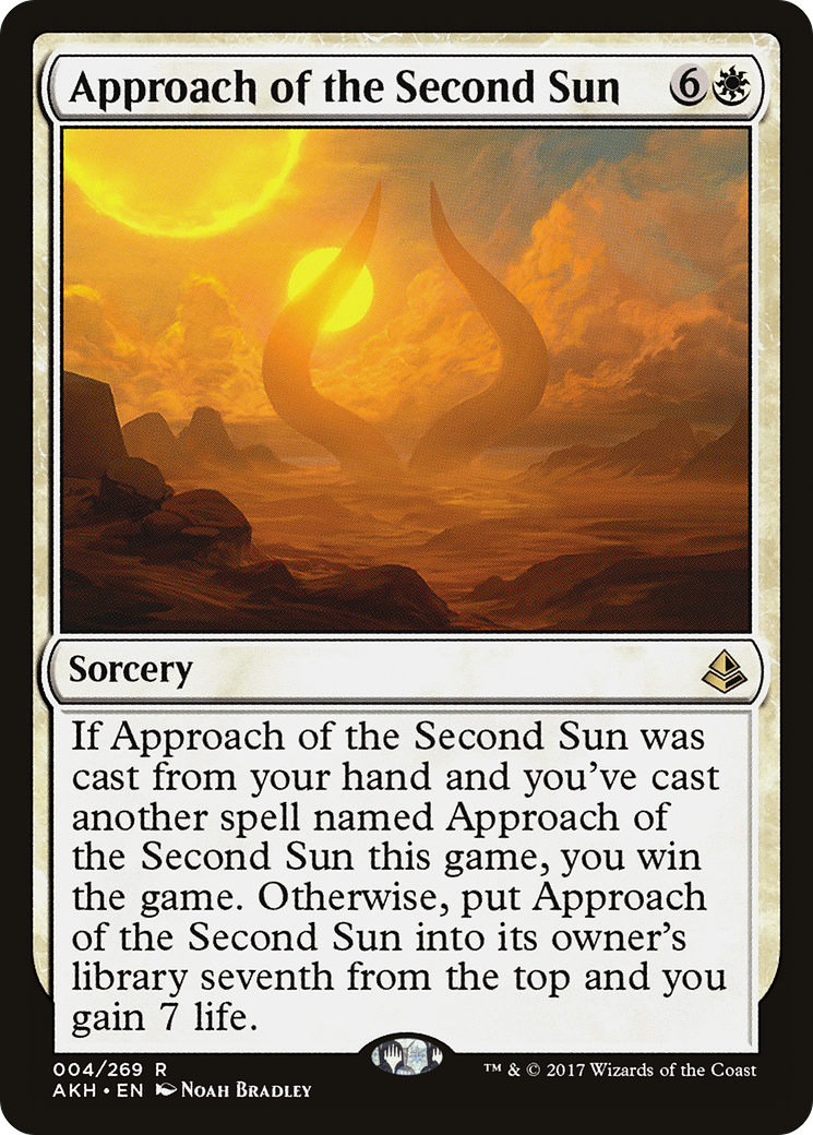 Approach of the Second Sun (AKH-004)  Foil - Amonkhet