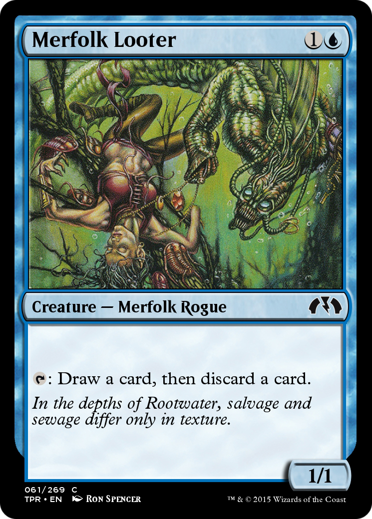 Merfolk Looter (TPR-061)  Foil - Tempest Remastered