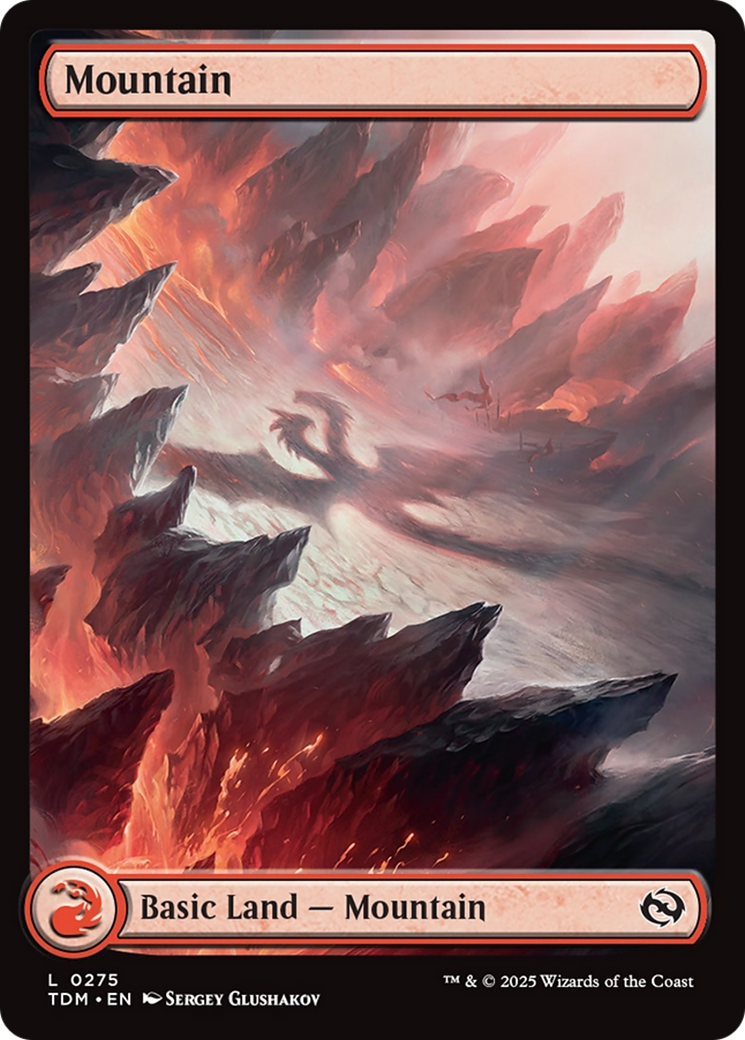 Mountain (0275) (TDM-275)  - Tarkir: Dragonstorm