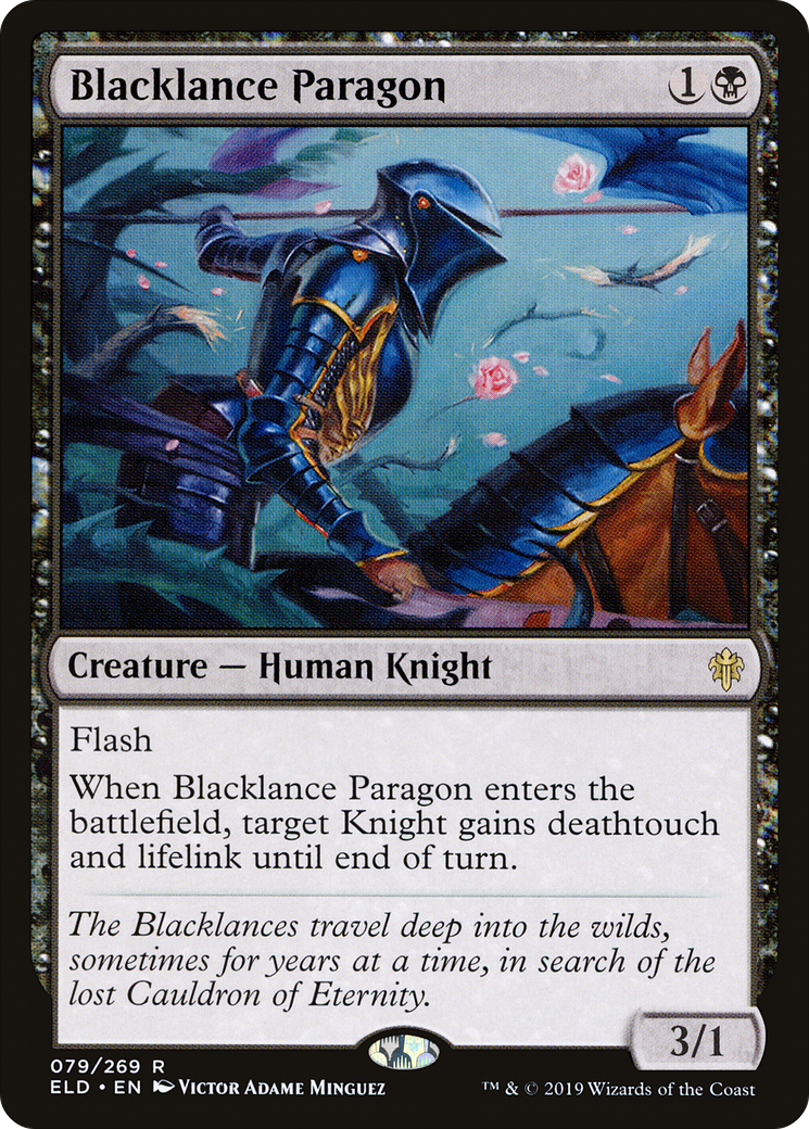 Blacklance Paragon (ELD-079)  - Throne of Eldraine