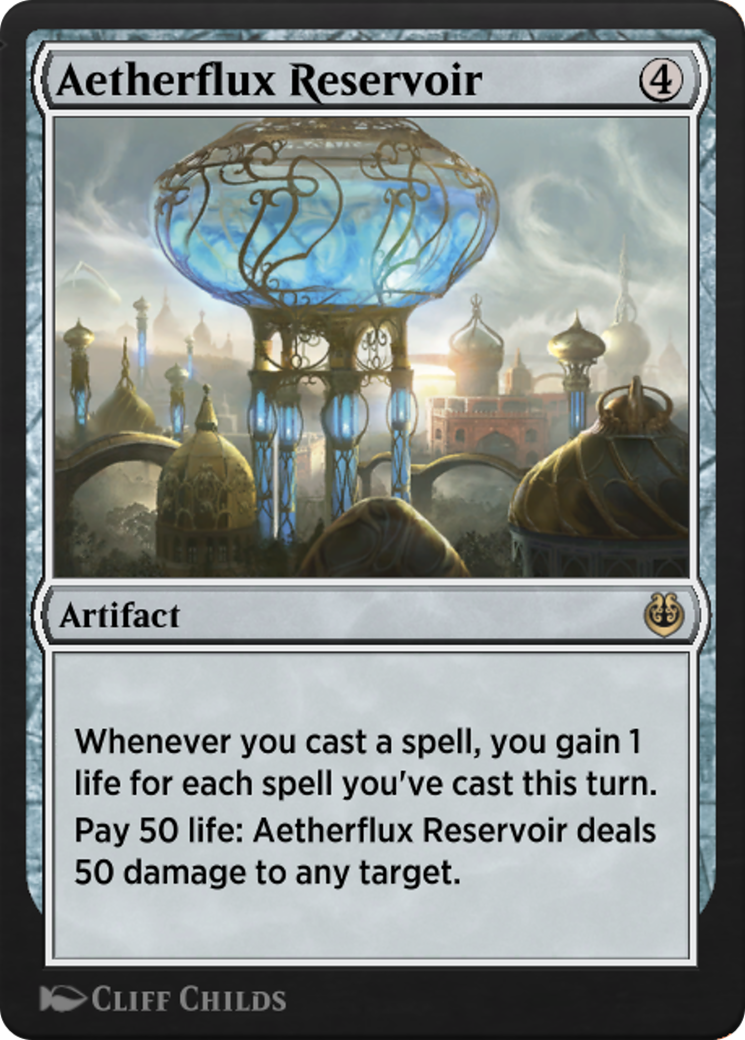 Aetherflux Reservoir (KLR-217)  - Kaladesh Remastered