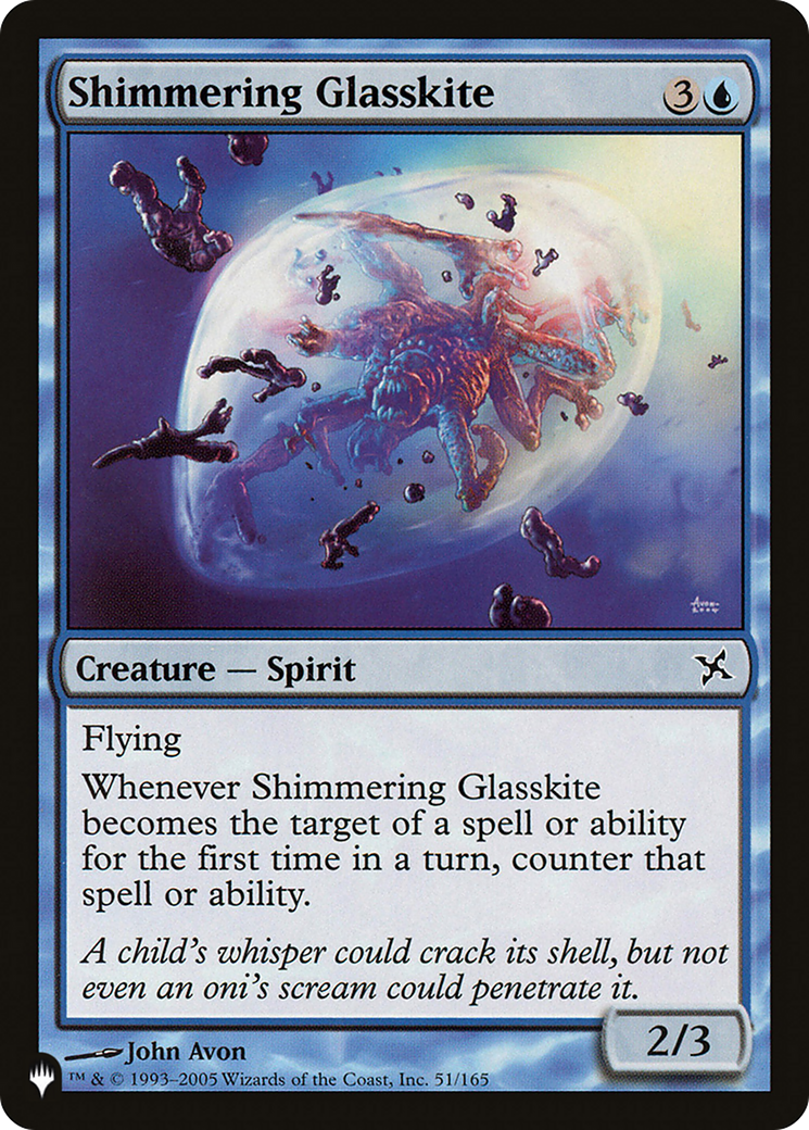 Shimmering Glasskite (LIST-BOK-51)  - The List