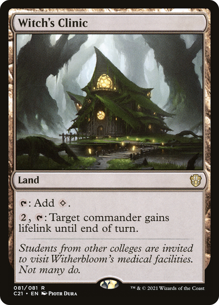 Witch's Clinic (C21-081)  - Commander 2021