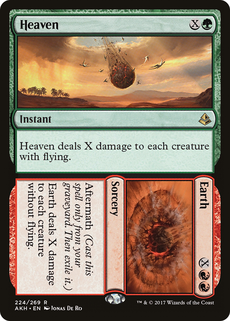 Heaven // Earth (AKH-224)  - Amonkhet