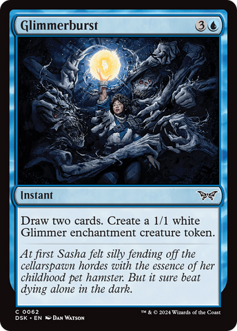 Glimmerburst (DSK-062)  Foil - Duskmourn: House of Horror