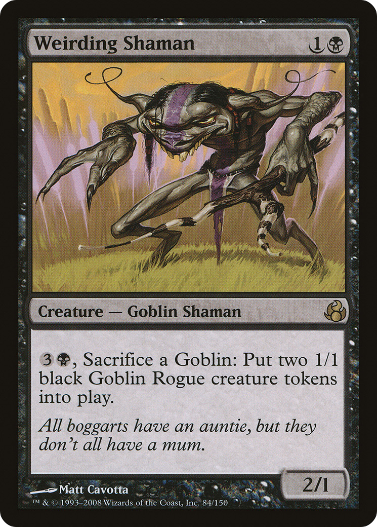 Weirding Shaman (MOR-084)  - Morningtide