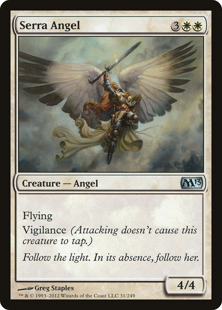 Serra Angel (M13-031)  - Magic 2013