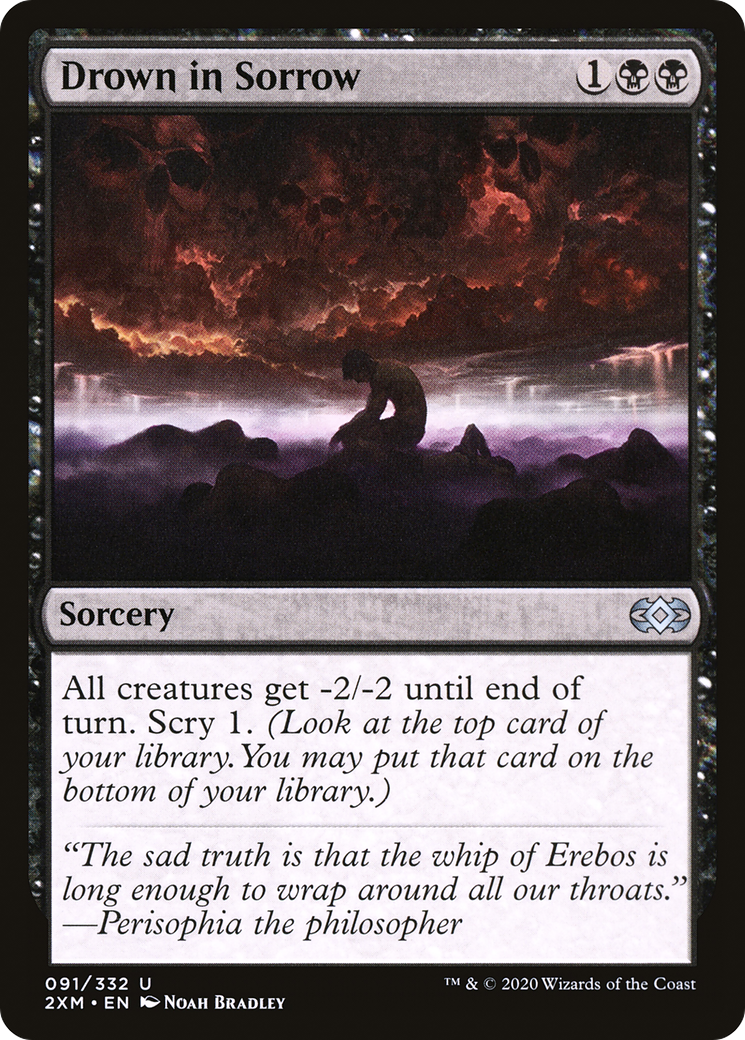 Drown in Sorrow (2XM-091)  Foil - Double Masters