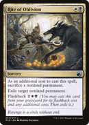 Rite of Oblivion (MID-237)  Foil - Innistrad: Midnight Hunt