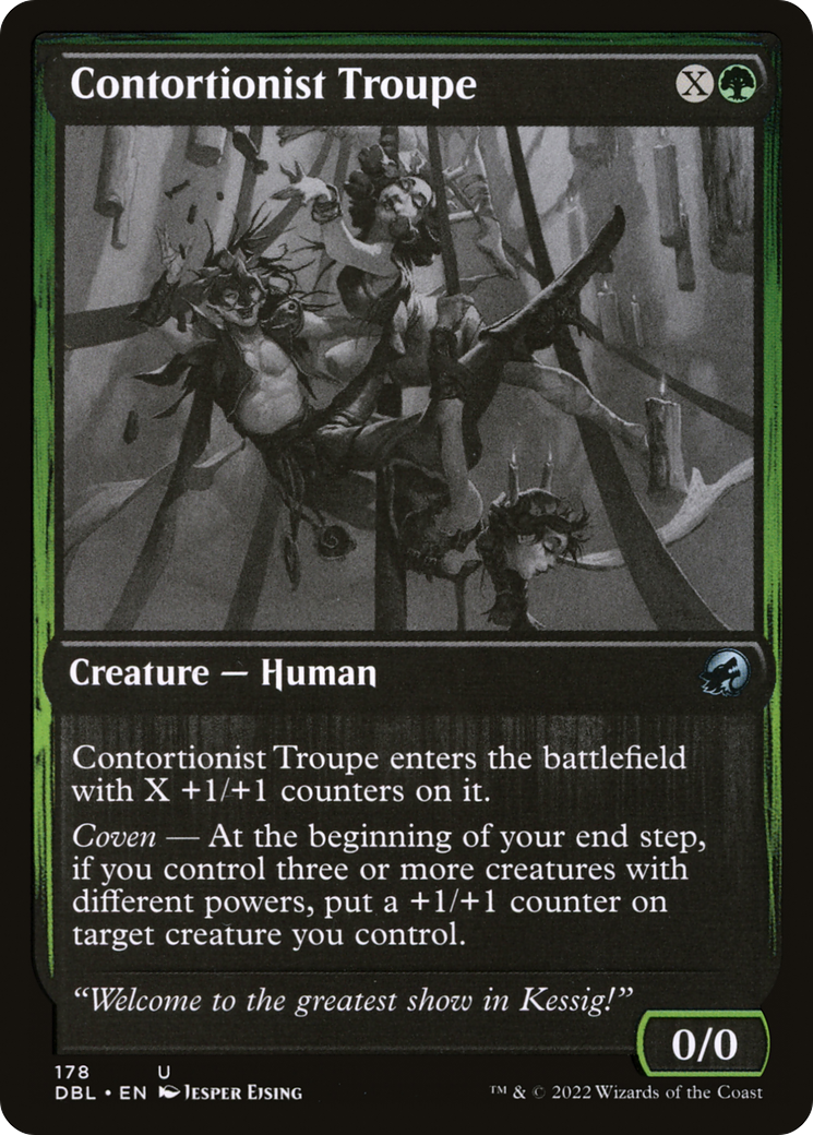 Contortionist Troupe (DBL-178)  - Innistrad: Double Feature