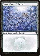 Snow-Covered Forest (285) (KHM-285)  Foil - Kaldheim: (snow)