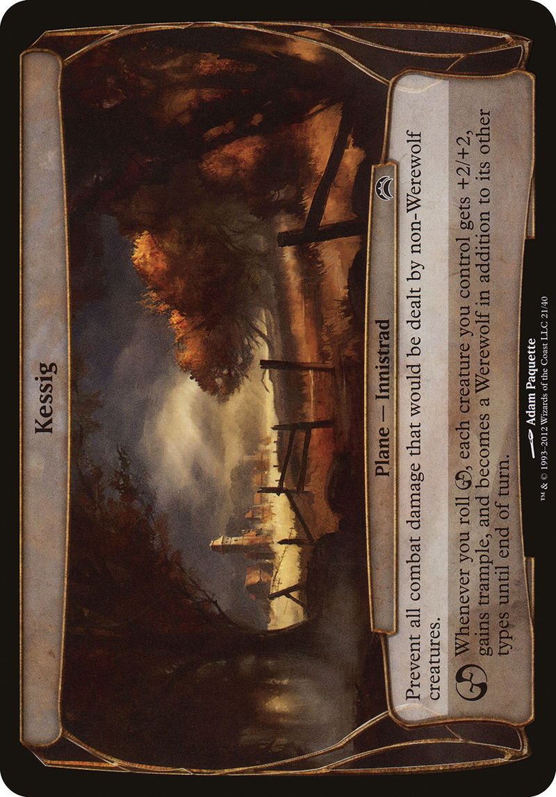 Kessig (Planechase 2012) (OVER-021)  Foil - Planechase 2012 Planes