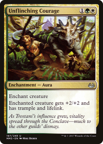 Unflinching Courage (MM3-197)  - Modern Masters 2017