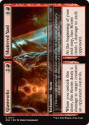 Glassworks // Shattered Yard (DSK-137)  - Duskmourn: House of Horror