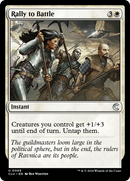 Rally to Battle (CLU-069)  - Ravnica: Clue Edition