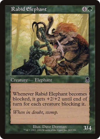 Rabid Elephant (ODY-263)  - Odyssey