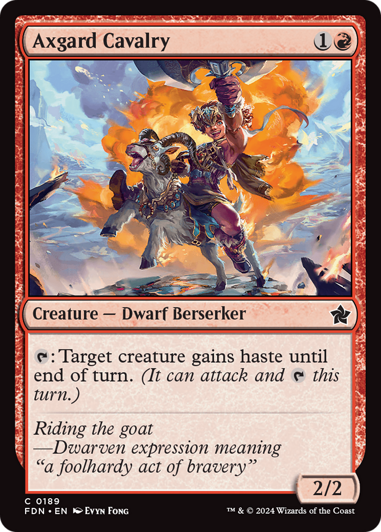 Axgard Cavalry (FDN-189)  - Foundations