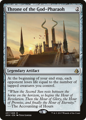 Throne of the God-Pharaoh (AKH-237)  - Amonkhet