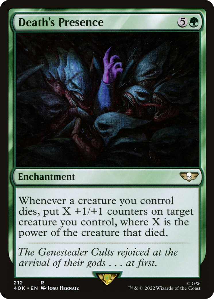 Death's Presence (40K-212)  - Warhammer 40,000 Commander