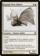 Eiganjo Free-Riders (SOK-008)  Foil - Saviors of Kamigawa
