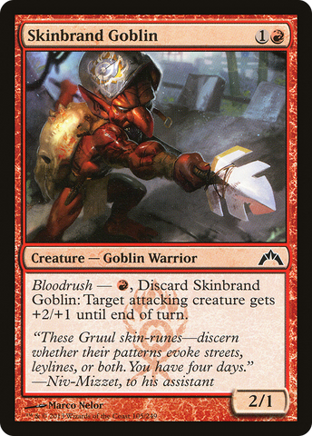 Skinbrand Goblin (GTC-105)  Foil - Gatecrash