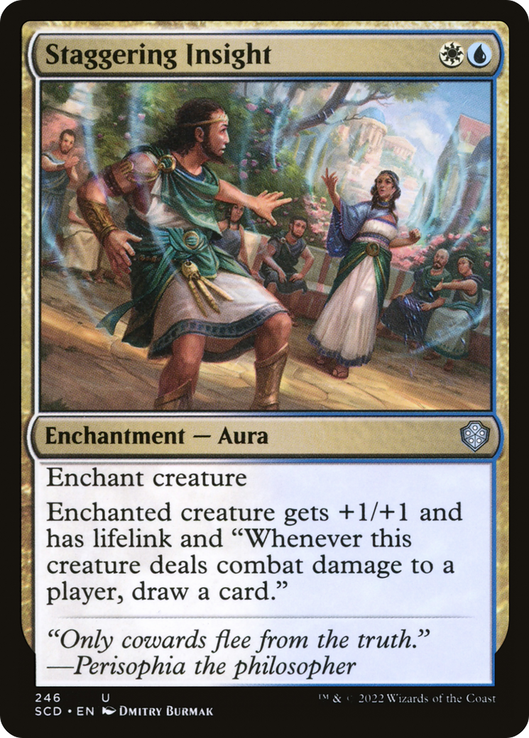 Staggering Insight (SCD-246)  - Starter Commander Decks