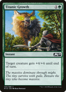 Titanic Growth (M19-205)  Foil - Core Set 2019