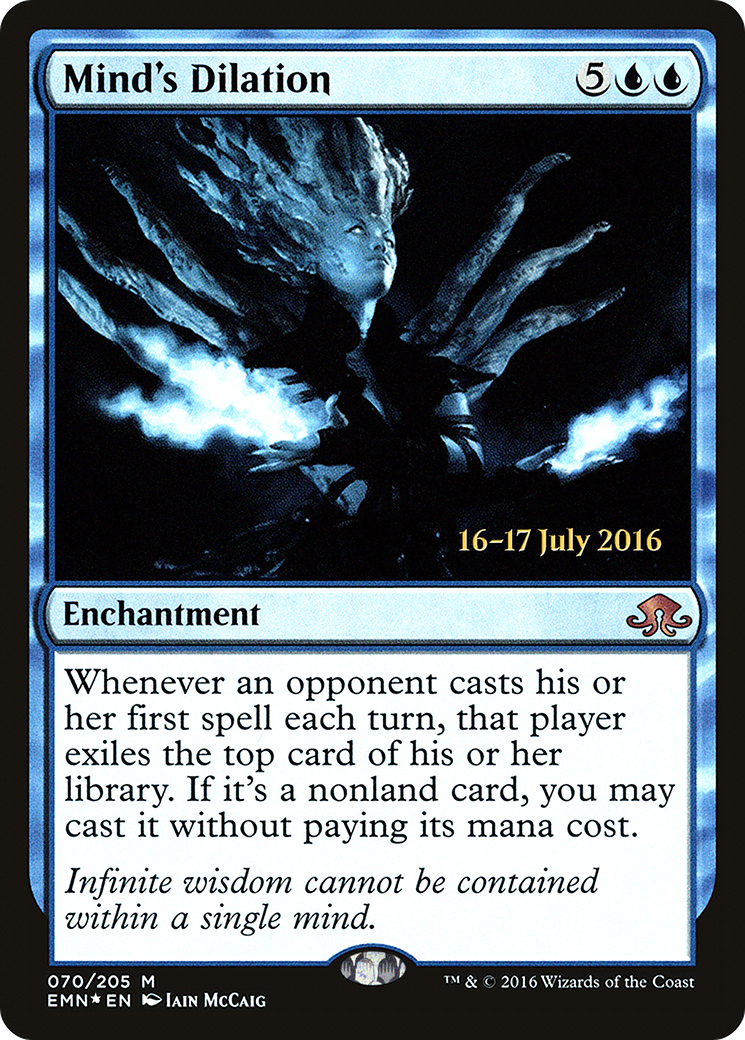 Mind's Dilation (PRE-070)  Foil - Eldritch Moon Promos